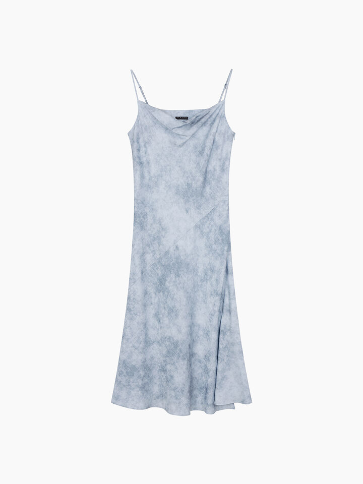 DRESS - sisley k midi dresses - Light Blue | Sisley K image number 2
